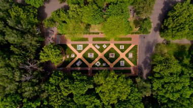 Şehir Parkı Üstten Görünüm.