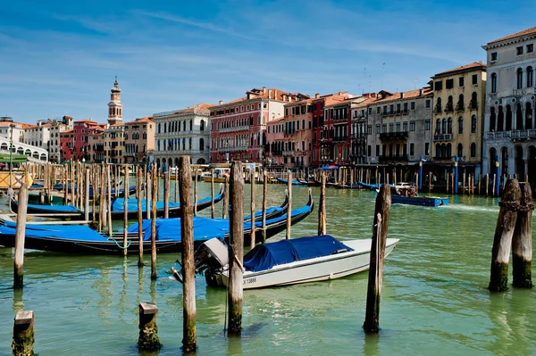 Wenecja Włochy Kwietnia 2018 Piękny Widok Canal Grande Wenecji Włochy — Zdjęcie stockowe
