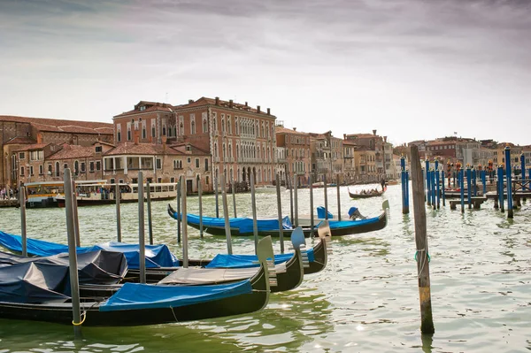 Veneza Itália Abril 2018 Bela Vista Grande Canal Veneza Itália — Fotografia de Stock