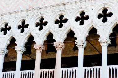 Venedik şehir mimarisi. Cephe.