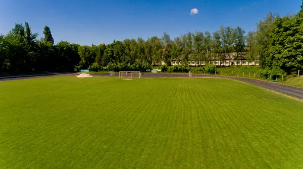 Luchtfoto Van Het Stadion Van Stad — Stockfoto