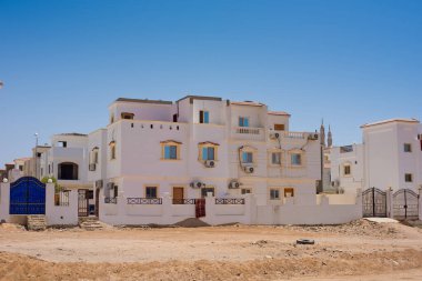 Mısır 'da tipik yeni evler.