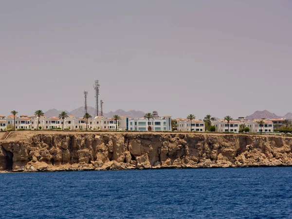 Mar Rojo Rocas Paisaje Sharm Shaikh Egipto —  Fotos de Stock