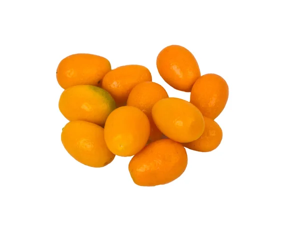 Kumquat Isolated White Background — Stock Photo, Image