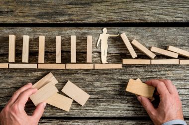 Bir yapı oluşturma el kavramsal yakın çekim