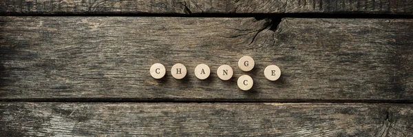 Conceptual image of Change creating chances.