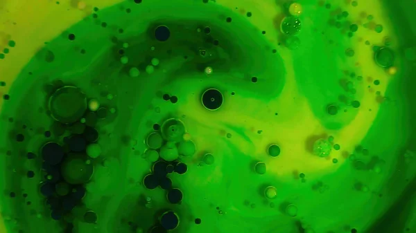 Bolle Multicolori Nell Acqua Astratto Gocce Arcobaleno Può Essere Utilizzato — Foto Stock