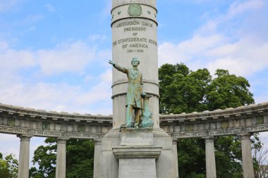 Jefferson Davis anıt portre #2, Richmond, Virginia