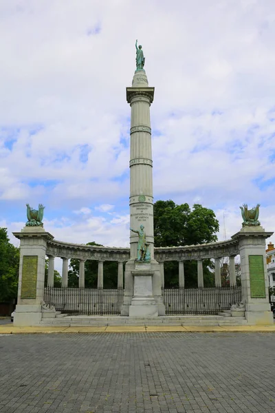 Jefferson Davis Monumento, Richmond, Virgínia — Fotografia de Stock