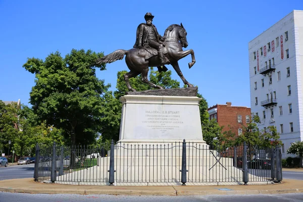 Jeb Stuart Monument #2, Richmond, Virgina — Stock Photo, Image