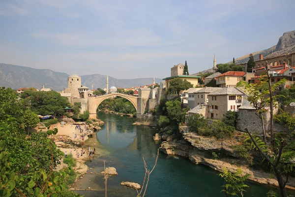 Starý most Ii, Mostar, Bosna — Stock fotografie