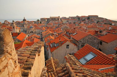 Dubrovnik'in tarihi kent merkezine