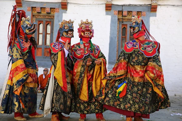 Ölüm Festivali, Bhutan efendisi — Stok fotoğraf