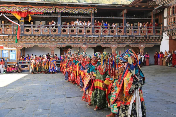 Ölüm Festivali VIII, Bhutan efendisi — Stok fotoğraf