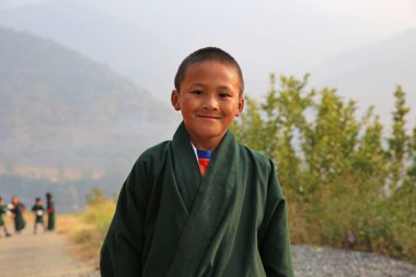 Genç öğrenci, Bhutan