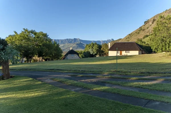Rest houses in Royal Natal Park Drakensberg mountain