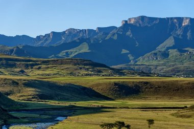 Royal Natal Park Drakensberg dağ
