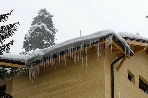 Edificio Invierno Por Borovetz Resort Bulgaria —  Fotos de Stock