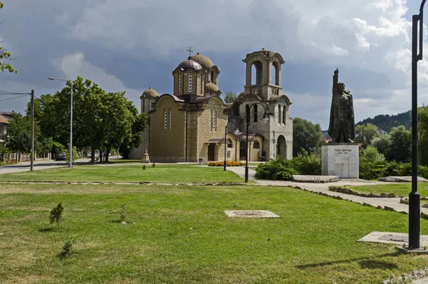 Nowy Kościół Mieście Delchevo Macedonia — Zdjęcie stockowe