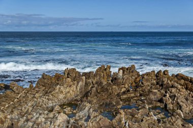 Atlantik Okyanusu kıyısında Cape Town, Güney Afrika