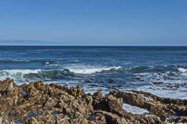 Atlantik Okyanusu kıyısında Cape Town, Güney Afrika