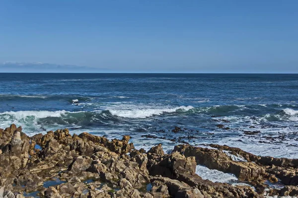 Sea Shore Atlantic Oceav Cape Town África Sul — Fotografia de Stock