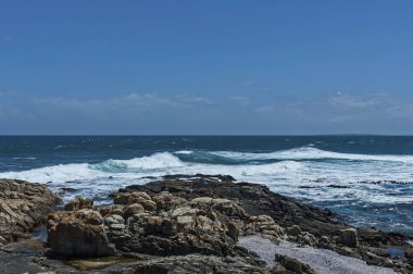 Atlantik Okyanusu kıyısında Cape Town, Güney Afrika