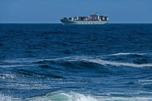 Zee Kust Atlantische Oceav Door Kaapstad Zuid Afrika — Stockfoto