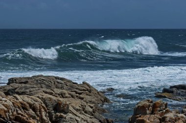 Atlantik Okyanusu kıyısında Cape Town, Güney Afrika
