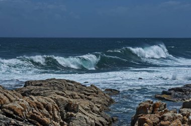 Atlantik Okyanusu kıyısında Cape Town, Güney Afrika