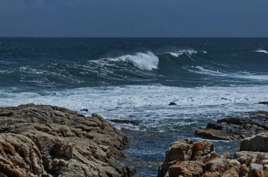 Atlantik Okyanusu kıyısında Cape Town, Güney Afrika