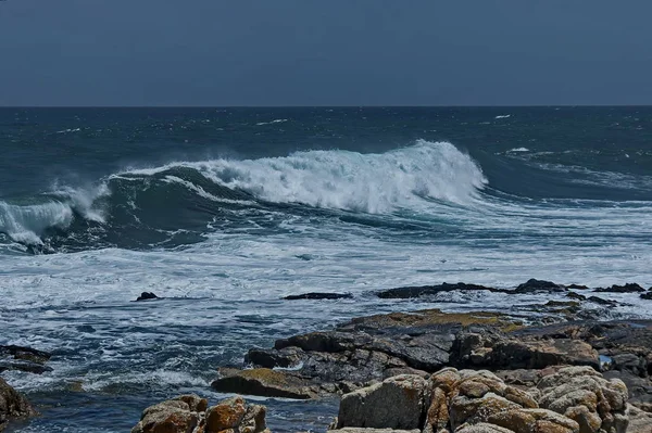Sea Shore Atlantic Ocean Cape Town África Sul — Fotografia de Stock