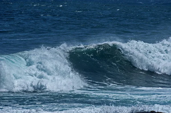 Θαλάσσια Ακτή Στον Ατλαντικό Ωκεανό Από Cape Town Νότια Αφρική — Φωτογραφία Αρχείου