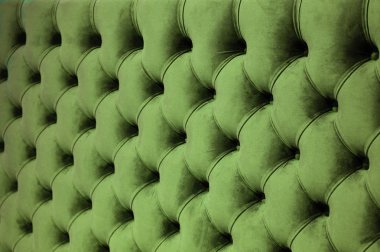 Chesterfield tarzı yorgan döşeli arka plan, yakın plan. Capitone desen dokusu arkaplanı