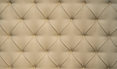 Chesterfield tarzı yorgan döşeli arka plan, yakın plan. Capitone desen dokusu arkaplanı