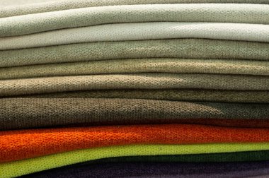 Çok renkli bez kumaş doku arka plan, ipek kumaş doku örgüler gelen katalog.