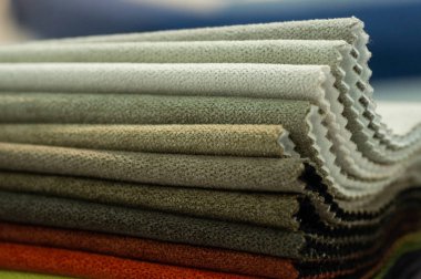 Çok renkli bez kumaş doku arka plan, ipek kumaş doku örgüler gelen katalog.