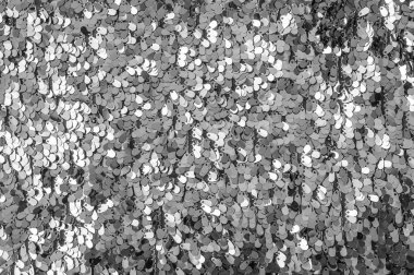 Tatil soyut ışıltı arka planı. Parlak renkli kumaş pullar. Moda kumaşı parıltısı, pullar.