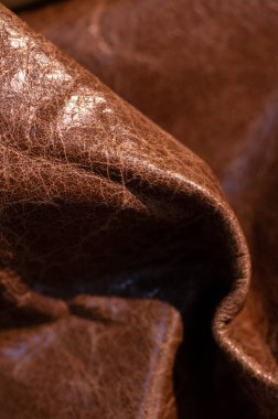 Lüks deri örnekleri yakın plan. Arka plan olarak kullanılabilir. Sektör arkaplanı