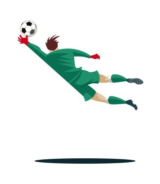 Kaleci topu yakalar ve korumak