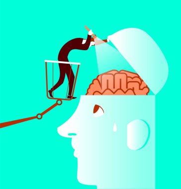 Beyin araştırmaları. Yakından bakıldığında. Test