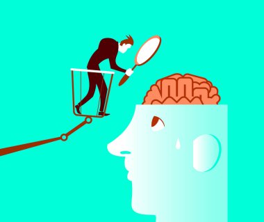 Beyin araştırmaları. Yakından bakıldığında. Test