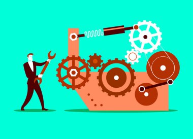 işadamı tamir mekanizması