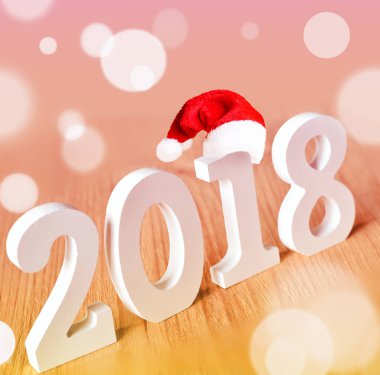 Mutlu yeni yıl bulanık arka plan