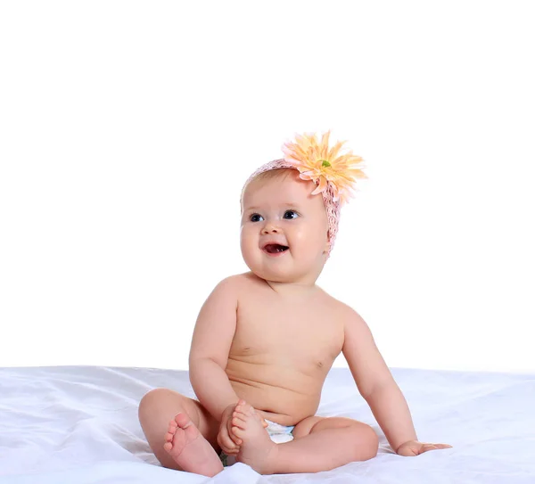 Adorabile bambino in coccole — Foto Stock