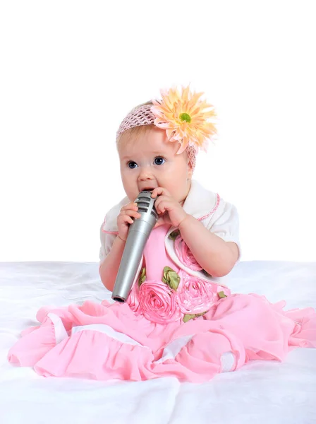 Retrato de uma menina bonita — Fotografia de Stock