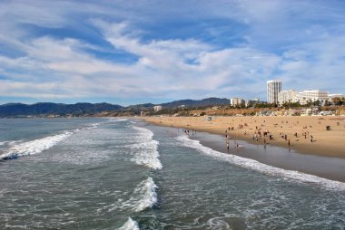 Santa Monica'da Beach