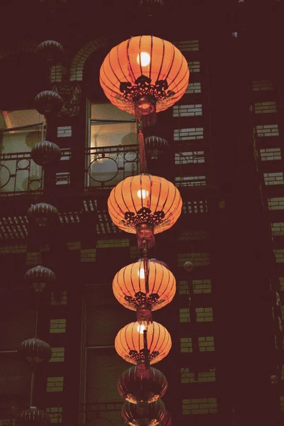 Red Lanterns in Chinatown — Stock Photo, Image