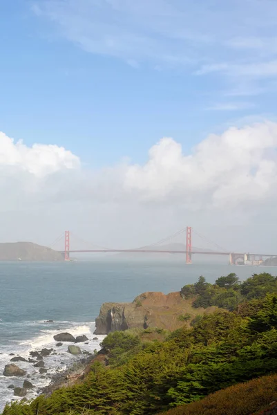 Golden Gate Bridge, San Francisco, California, nas — Zdjęcie stockowe