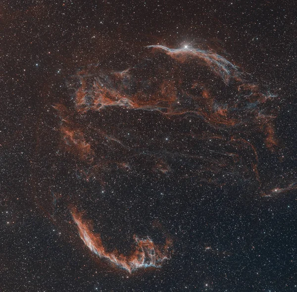 Αστέρι υπόλειμμα σουπερνόβα — Φωτογραφία Αρχείου